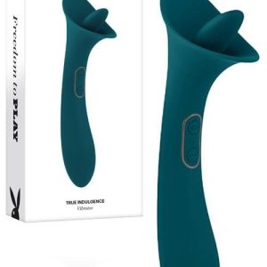 Playboy True Indulgence 8.4" G Spot & Clitoral Vibrator