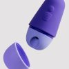 ROMP Free X Rechargeable Silicone Travel Clitoral Suction Stimulator - Purple