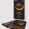 SKYN Large Non latex Condoms 56mm (10 Pack)