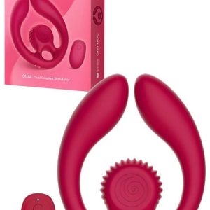 SVibe Gizi Duo 4.3" Couples Vibrator with Remote Control