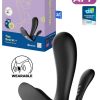 Satisfyer 4.3" Top Secret Plus Wearable G Spot & Anal Vibrator