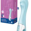 Satisfyer Air Pump 5 App Compatible 8" Inflatable G Spot Vibrator