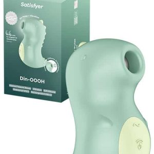 Satisfyer DinOOOH 3.9" Vibrating Air Pulse Clitoral Stimulator