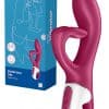 Satisfyer Embrace Me Rabbit Vibrator with Clitoris Tickler Satisfyer Embrace Me Rabbit Vibrator with Clitoris Tickler