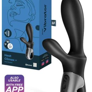 Satisfyer Heat Climax Plus App Compatible 8.1" Anal Rabbit Vibrator