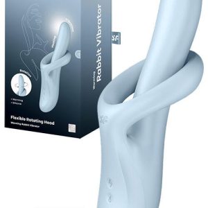 Satisfyer Heat Flex 4 Rotating & Warming 9.1" Rabbit Vibrator