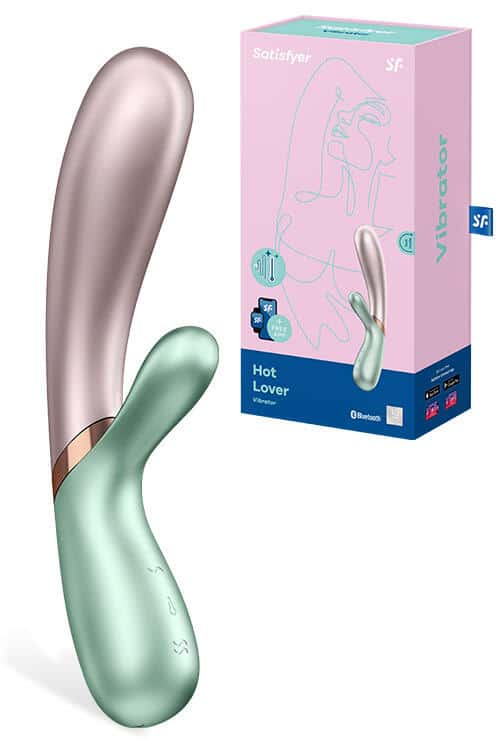 Satisfyer Hot Lover 7.2" Rabbit Vibrator Satisfyer Hot Lover 7.2" Rabbit Vibrator
