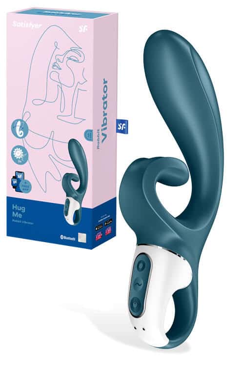 Satisfyer Hug Me Rabbit Vibrator with App Control Satisfyer Hug Me Rabbit Vibrator with App Control