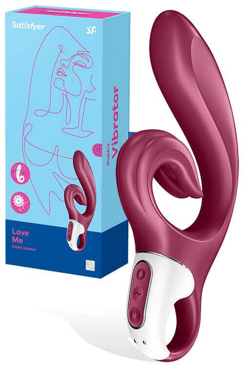 Satisfyer Love Me 8.6" Rabbit Vibrator Satisfyer Love Me 8.6" Rabbit Vibrator
