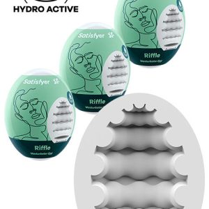 Satisfyer Masturbator Eggs 3 Piece Set Riffle