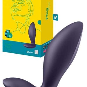Satisfyer Power Plug App Compatible 4.5" Vibrating Butt Plug