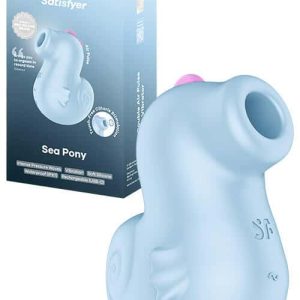 Satisfyer Sea Pony 3.9" Vibrating Air Pulse Clitoral Stimulator