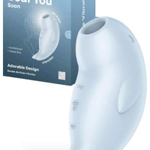 Satisfyer Seal You Soon 4.3" Air Pulse Clitoral Stimulator
