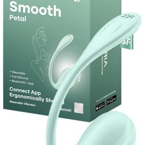 Satisfyer Smooth Petal App Controlled 9.4" Wearable Egg Vibrator