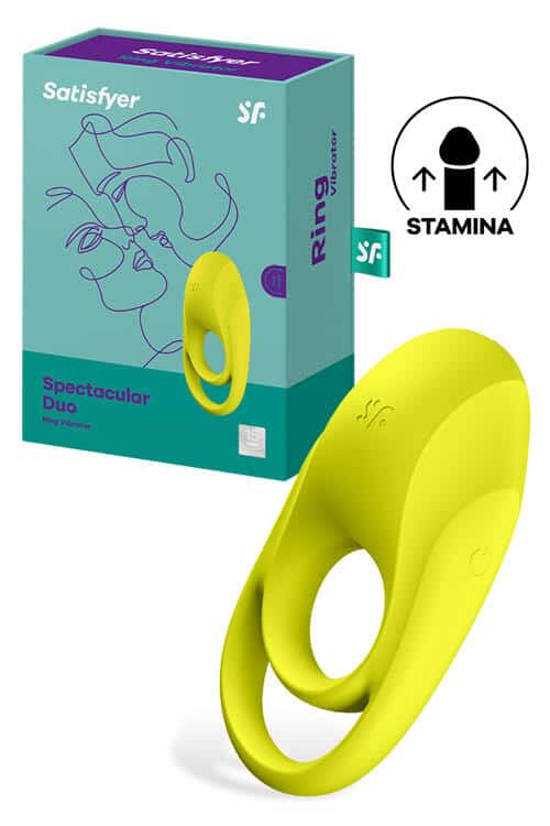 Satisfyer Spectacular Duo Vibrating Cock Ring Satisfyer Spectacular Duo Vibrating Cock Ring