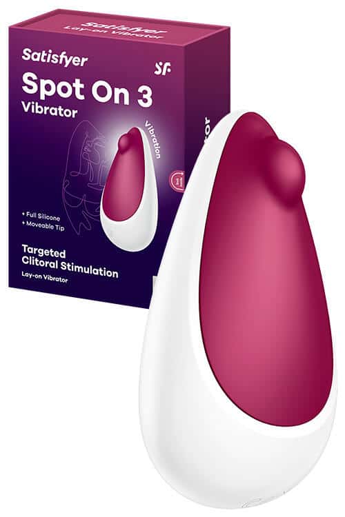 Satisfyer Spot On 3 Lay On Clitoral Vibrator Satisfyer Spot On 3 Lay On Clitoral Vibrator