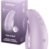 Satisfyer Taping & Rolling 4.9" Clitoral Stimulator