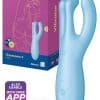 Satisfyer Threesome 4 App Compatible 5.5" Clitoral Vibrator