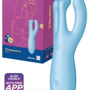 Satisfyer Threesome 4 App Compatible 5.5" Clitoral Vibrator