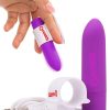 Screaming O 3.9" Finger Cradle, Charge Stand & Bullet Vibrator