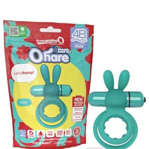 Screaming O 4B Ohare Strechy Vibrating Cock Ring with Clitoral Stimulator