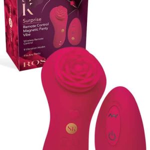 Secret Kisses Rosegasm Surprise 3.1" Remote Controlled Magnetic Panty Vibrator