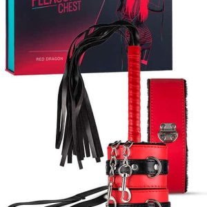 Secret Pleasure Chest Red Dragon Beginner's Bondage Set (8 Pce)