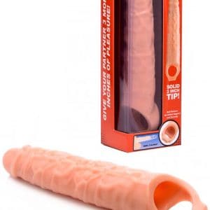 Size Matters 10.5" Penis Extension Sleeve plus Ball Strap