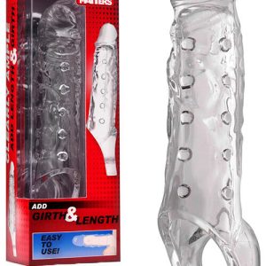 Size Matters Clearly Ample 6.5" Penis Enhancer Sheath