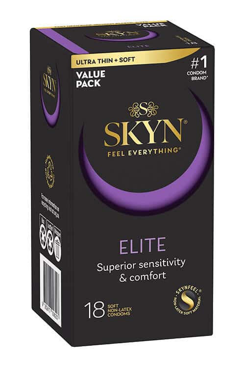 Skyn Elite 18 Pack Non Latex Condoms Skyn Elite 18 Pack Non Latex Condoms