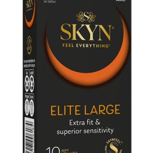 Skyn Elite Large 10 Pack Non Latex Condoms