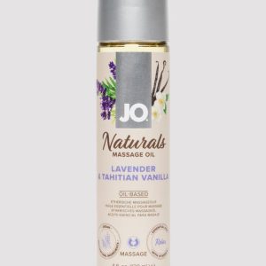 System JO Naturals Lavender and Tahitian Vanilla Massage Oil 120ml