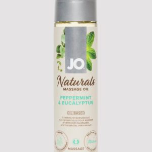 System JO Naturals Peppermint and Eucalyptus Massage Oil 120ml