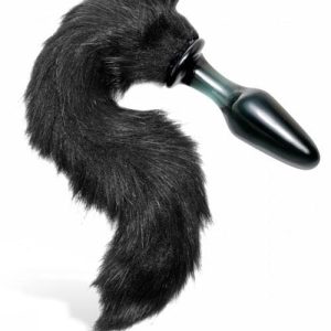 Tailz 4" Long Fox Tail Glass Butt Plug