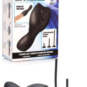 Trinity 4 Men 10X Urethral Sounds & Vibrating Penis Head Masturbator