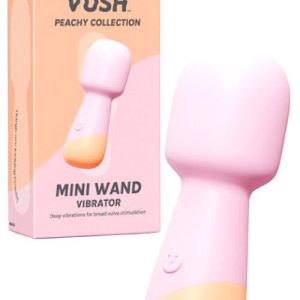 Vush Peachy 4.3" Mini Wand Vibrator