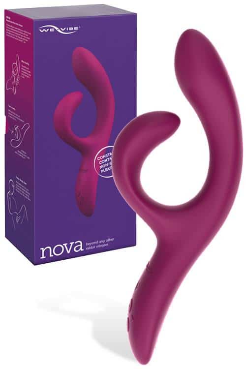 We-Vibe Nova 2 8.5" App Controlled Adjustable Rabbit Vibrator We-Vibe Nova 2 8.5" App Controlled Adjustable Rabbit Vibrator