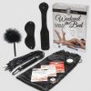 Weekend in Bed Bondage Kit and Game (8 Piece) - Black