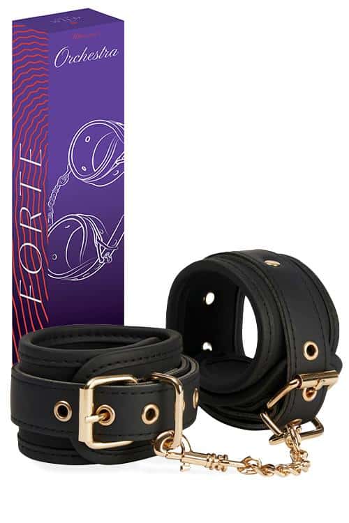 Wild Secrets Forte Vegan Leather Wrist & Ankle Cuffs Wild Secrets Forte Vegan Leather Wrist & Ankle Cuffs