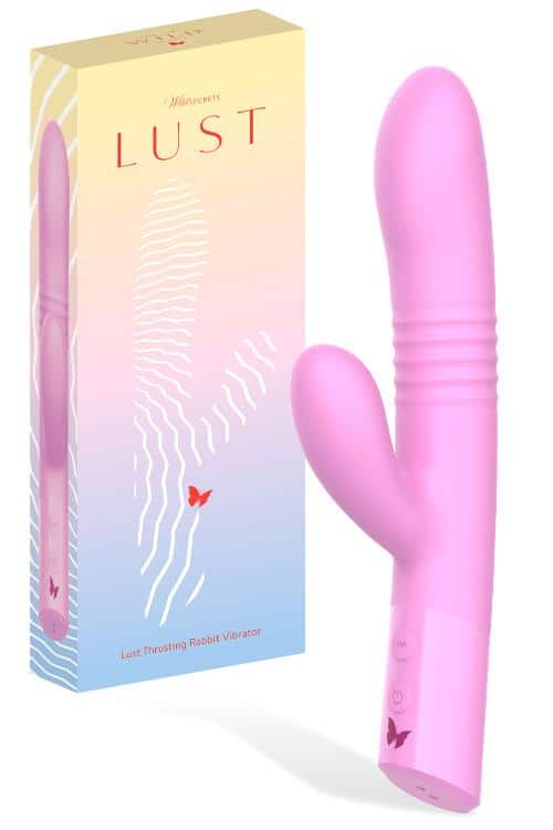 Wild Secrets Lust 10" Thrusting Rabbit Vibrator Wild Secrets Lust 10" Thrusting Rabbit Vibrator