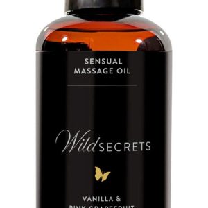 Wild Secrets Vanilla & Pink Grapefruit Sensual Massage Oil | 125ml (4.2oz)