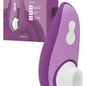 Womanizer Liberty 2 Discreet 3.9" Pleasure Air Clitoral Stimulator