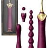 Zalo Bess 2 Warming 8.6" Clitoral Vibrator with 4 Attachments Zalo Bess 2 Warming 8.6" Clitoral Vibrator with 4 Attachments