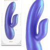 nsnovelties Angel 6.7" Silicone Rabbit Vibrator