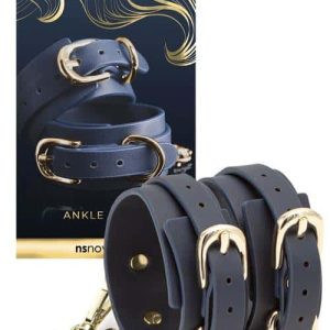 nsnovelties Bondage Couture Vegan Leather Ankle Cuffs