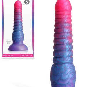 nsnovelties Colours Stacked 6.3" Dildo With Suction Cup Base
