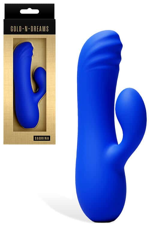 nsnovelties Gold n Dreams Sabrina 5.4" Rabbit Vibrator nsnovelties Gold n Dreams Sabrina 5.4" Rabbit Vibrator