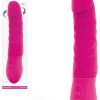 nsnovelties Inya 9" Realistic Silicone Vibrator with Rotating Adjustable Shaft