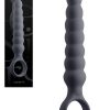 nsnovelties Lucent by Desire 6.5" Beaded Vibrating Anal Wand with Ring Handle