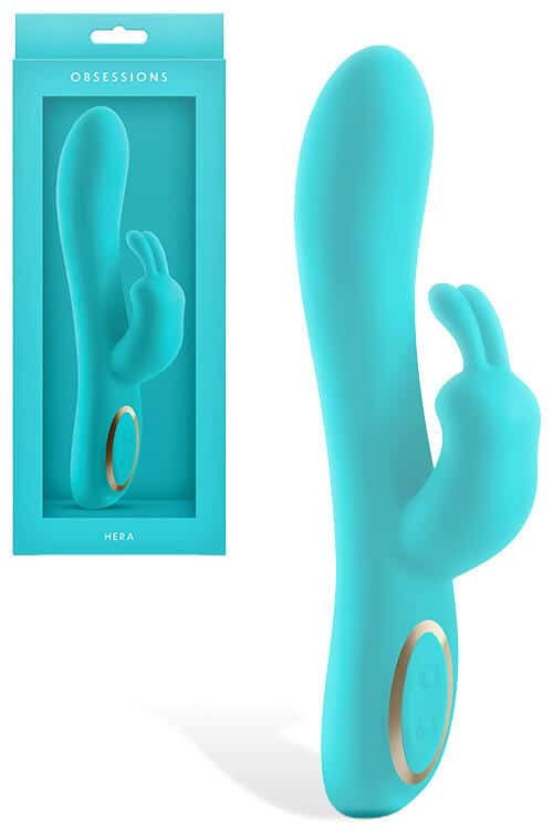 nsnovelties Obsessions Hera 8.3" Rabbit Vibrator nsnovelties Obsessions Hera 8.3" Rabbit Vibrator
